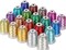 20 Assorted Colors Metallic Embroidery Machine Thread Kit 500M (550Y) Each Spool for Computerized Embroidery and Decorative Sewing